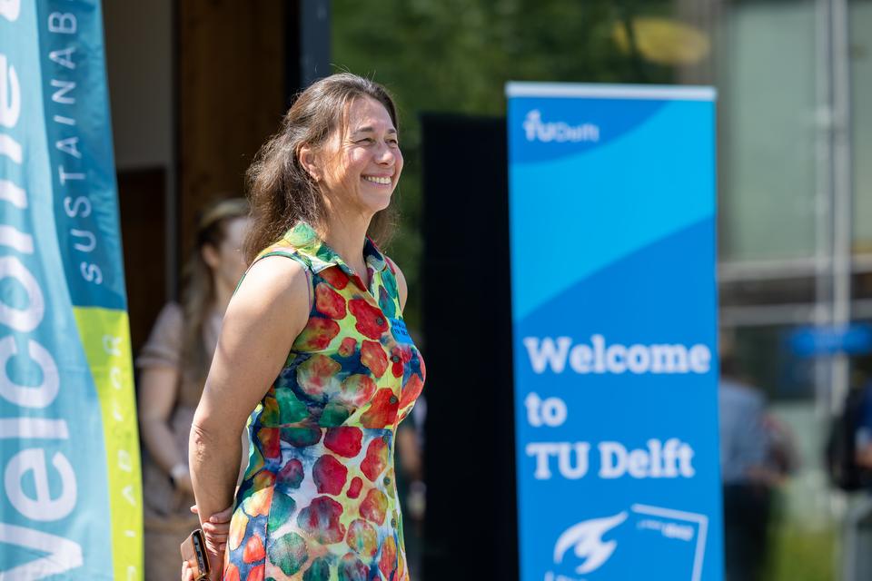 Welkom op de TU Delft, foto Robèrt Kroonen