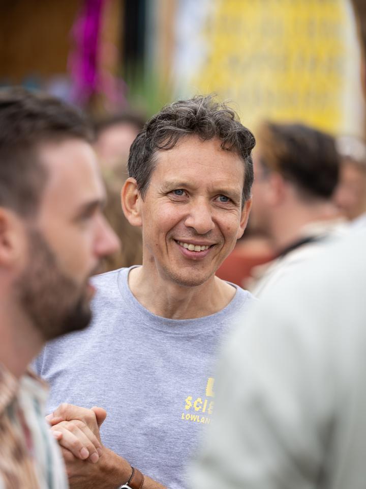 Portret op een event, foto Robèrt Kroonen