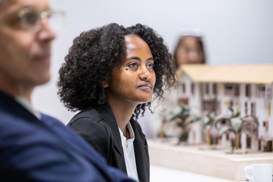 Delegatie uit Ethiopië, foto Robèrt Kroonen