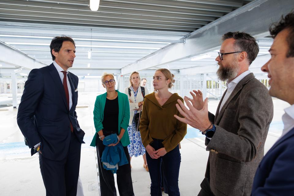 Werkbezoek Wopke Hoekstra, geothermie, foto Robèrt Kroonen