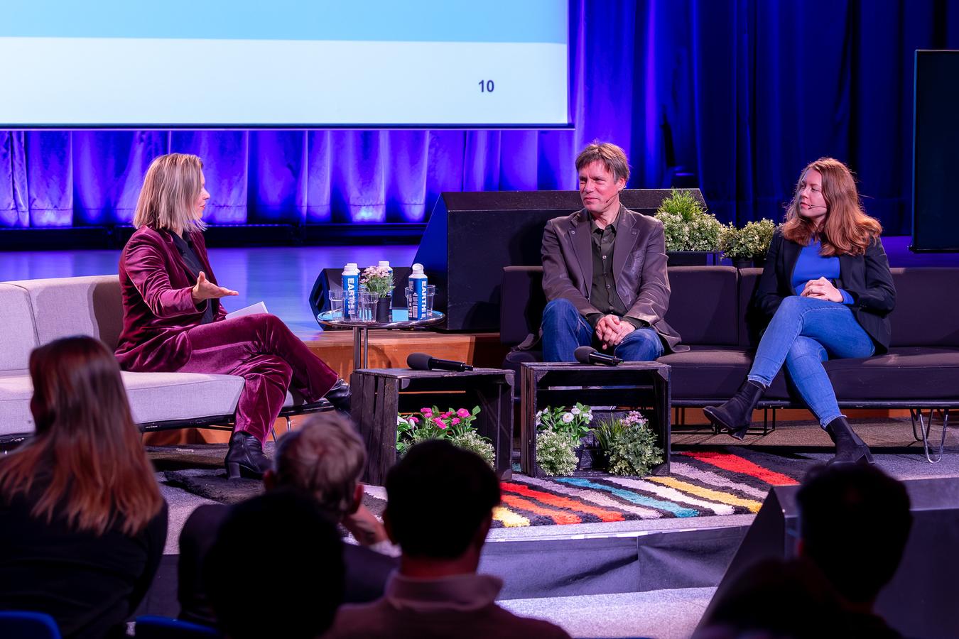 Talkshow, TU Delft Library, foto Robèrt Kroonen