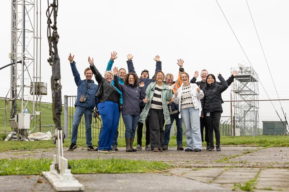 Meetstation Lutjewad, foto Robèrt Kroonen