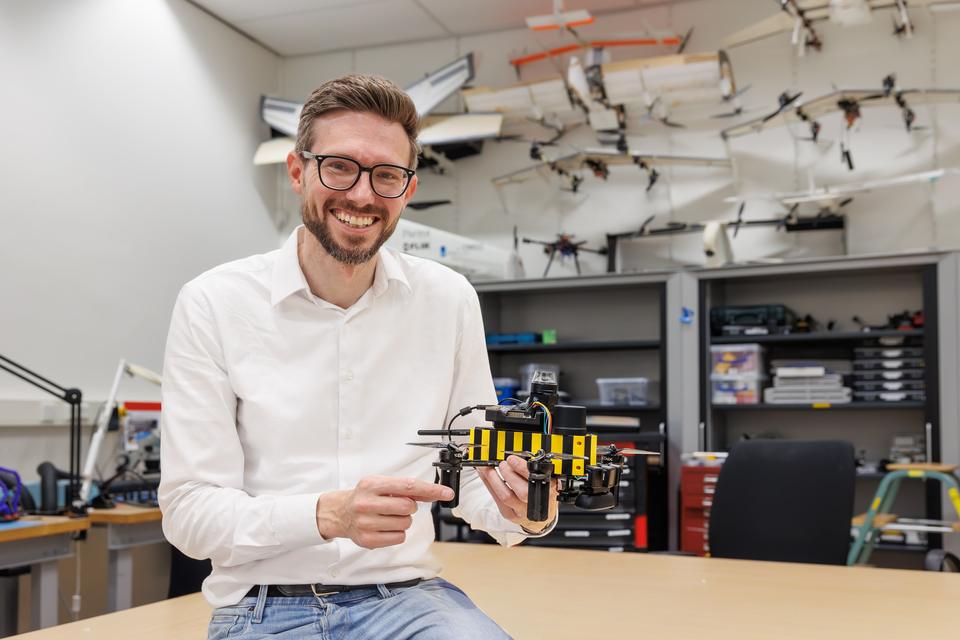 Portret voor De Telegraaf, drones, foto Robèrt Kroonen