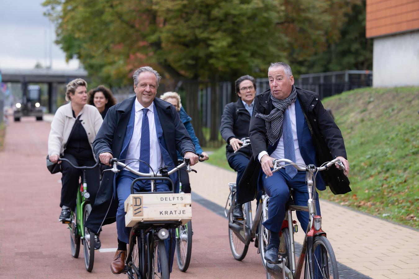 Werkbezoek Alexander Pechtold, foto Robèrt Kroonen